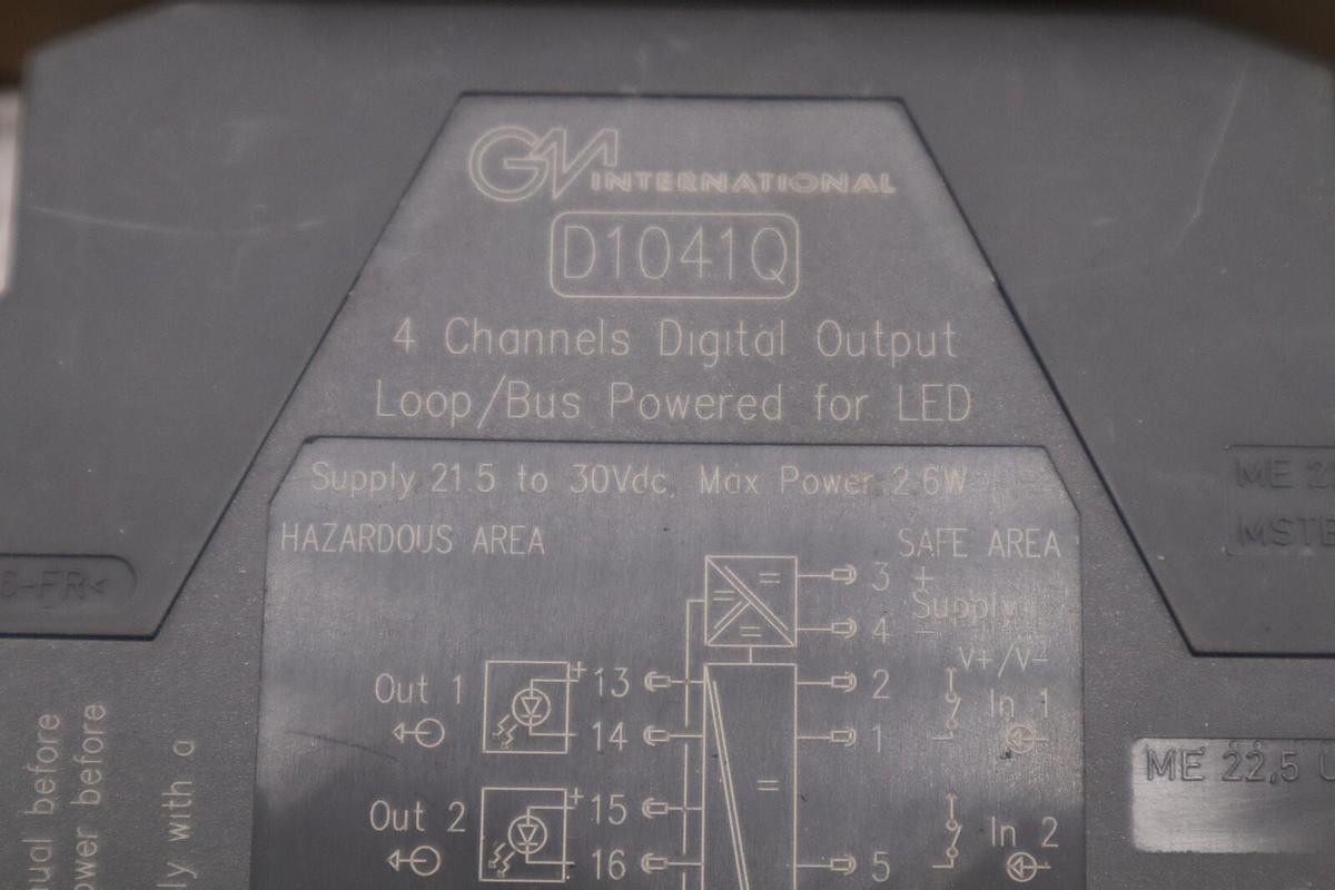NEW GM International D1041Q 4 Channel Digital Output STOCK 5440