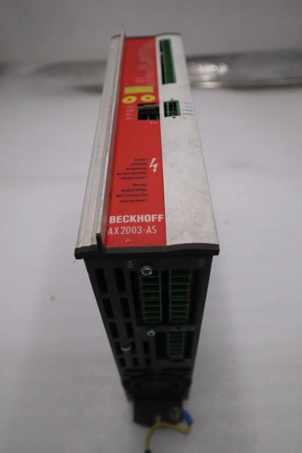 Used Beckhoff AX2003-AS S60301-520 Digital Compact Servo Drive Amplifier STK K-414-D
