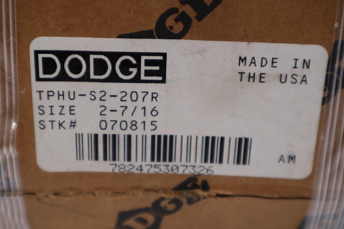 NEW DODGE TPHU-S2-207R SPHERICAL ROLLER BEARING TOP ANGLE TAKE-UP HOUSING #H909