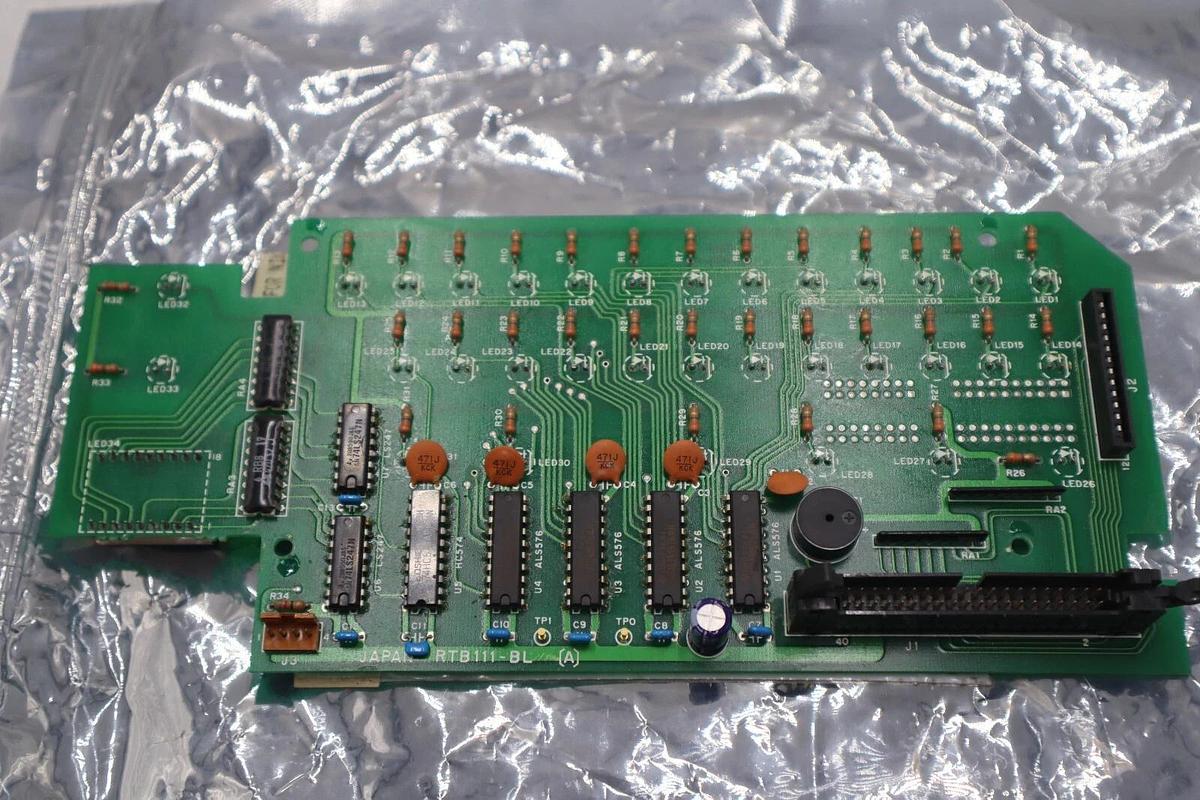 Used Toshiba LED Display Board for NIK, N NWL-641 PN: RTB111-BL STOCK #2837