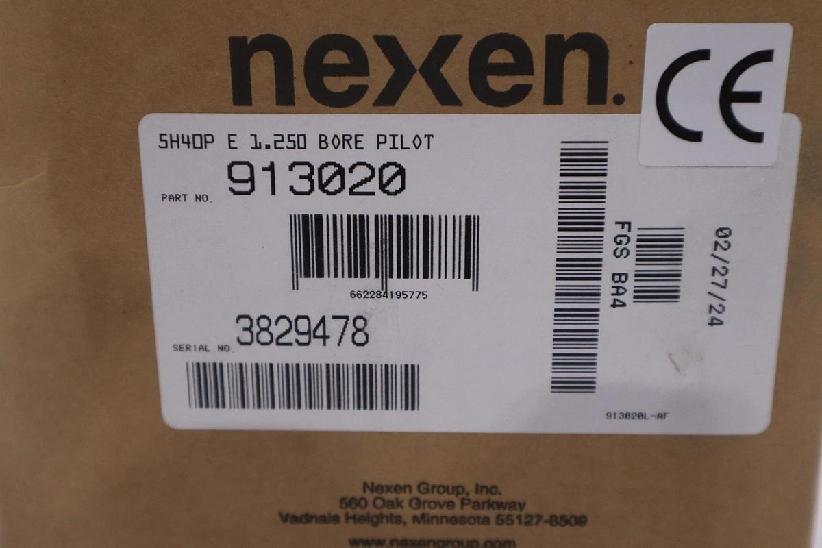 Used NEXEN GROUP 913020 1.250 BORE PILOT NEW IN BOX STOCK GF-985