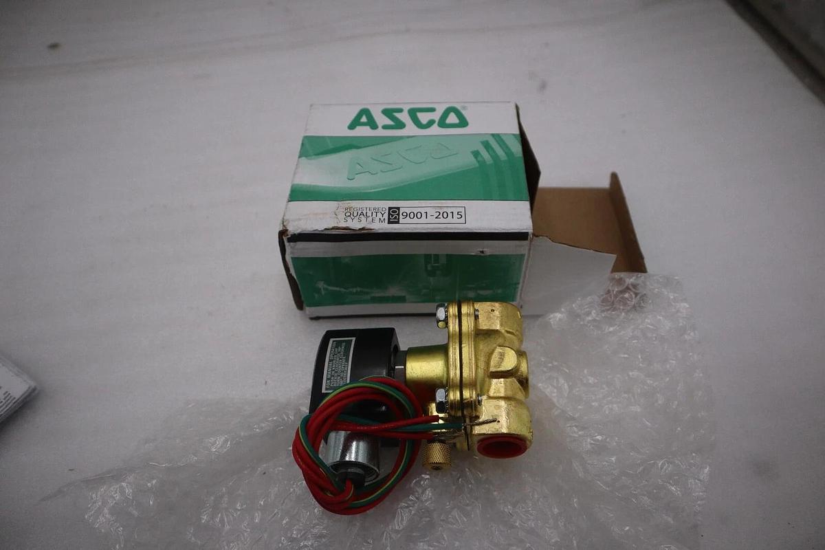 NEW ASCO EF8210G002MO 120/60 AC 1/2 NPT 2WAY NORMALLY CLOSED STOCK G561
