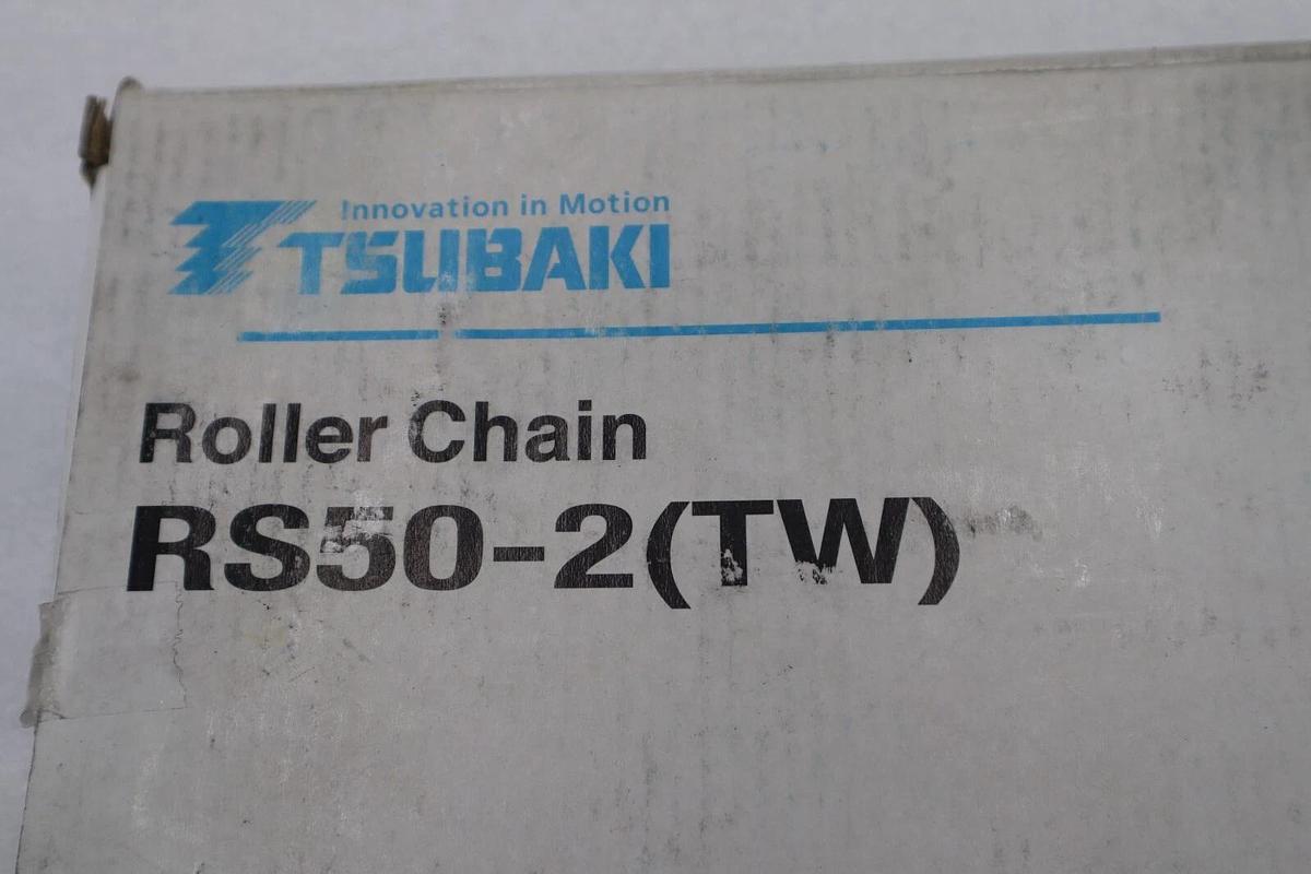 Used Tsubaki RS50-2(TW) Roller Chain 10 FT #1961-A