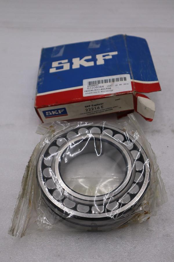 Used NEW OPEN BOX SKF 22216 E Spherical Roller Bearing STOCK CC210