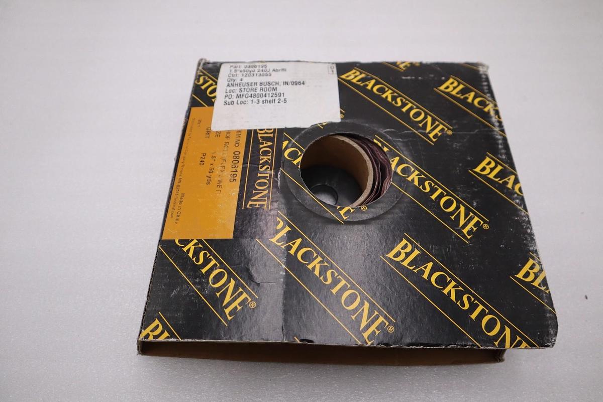 Blackstone 0806195 Abrasives Sanding Shop Roll STOCK H1292A
