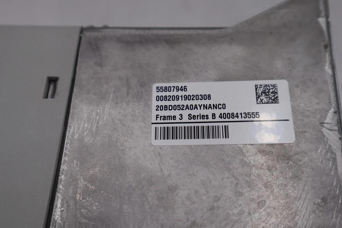 ALLEN BRADLEY 20BD052A0AYNANC0 40 HP MANUFACTURED 2017 (NEW NO BOX) STOCK 2036-A