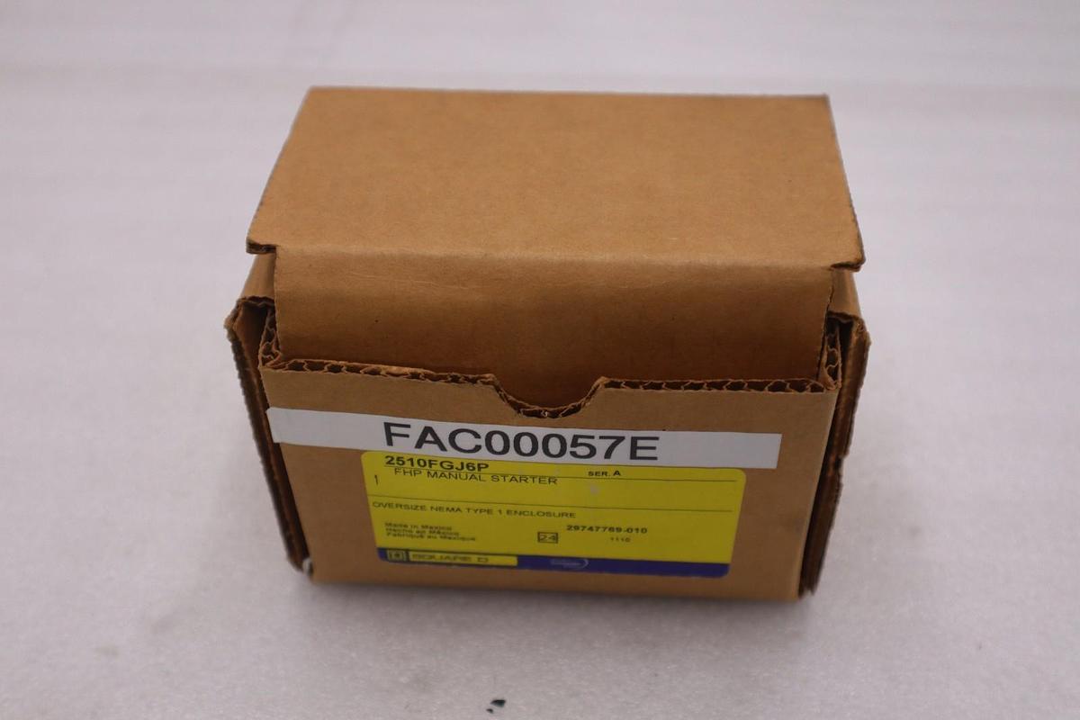 SCHNEIDER ELECTRIC SQUARE D 2510FGJ6P NEW IN BOX UNIT STOCK GF-767A