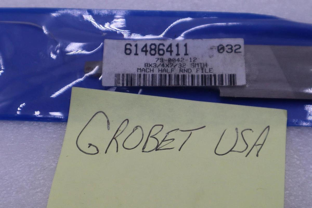 Used NEW IN BOX FILE 12" HALF RND SMOOTH STOCK H708A