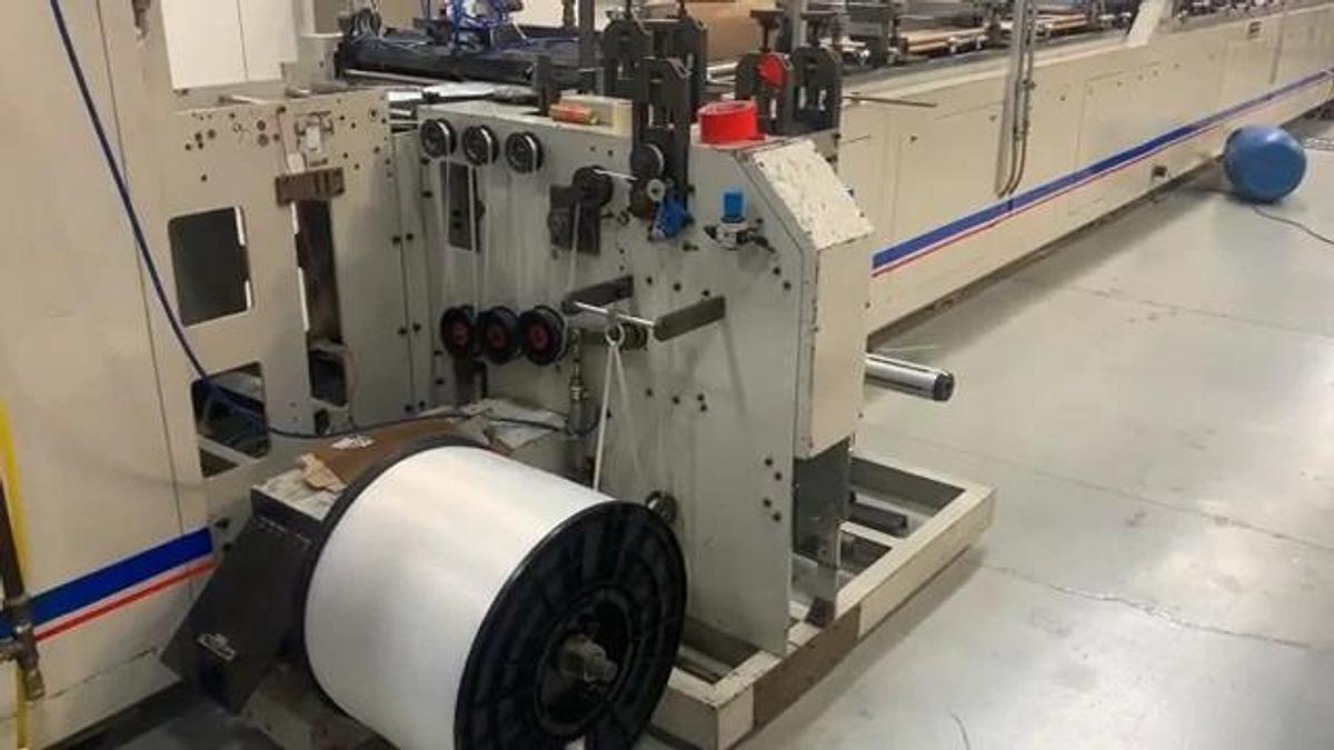 Used 48" WIDE (1200MM) MAMATA VEGA 610 POUCH MACHINE MANUFACTURED 2008