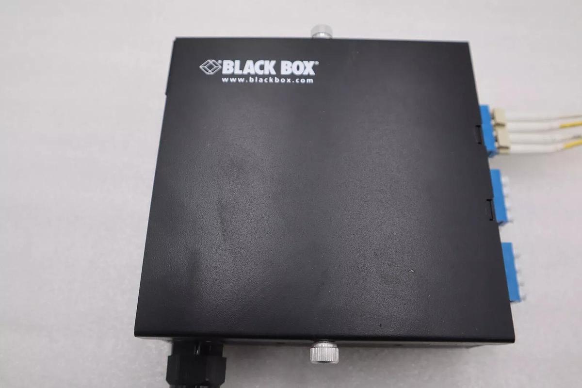 Used Black Box JPM398A JPM39 Series DIN Rail Mini Fiber Enclosure STOCK K-1120-A