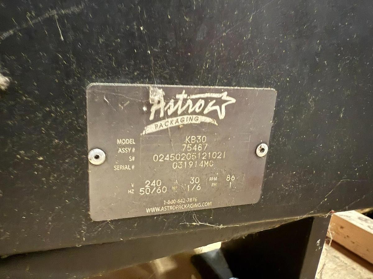 Used Astro Packaging KB30 Hot Melt Glue Machine 200-240Va STOCK HP-14