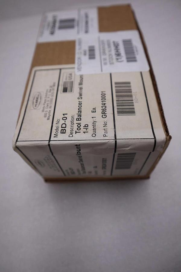 Used NEW HUBBELL BD-01 Tool Balancer 6 ft L Galvanized Steel 6HH07 STOCK H181A 783246008459