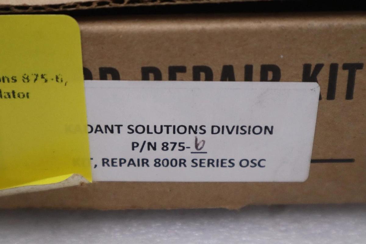 Used KADANT OSCILLATOR REPAIR KIT 875-6 - NEW IN BOX - STOCK 1706CC