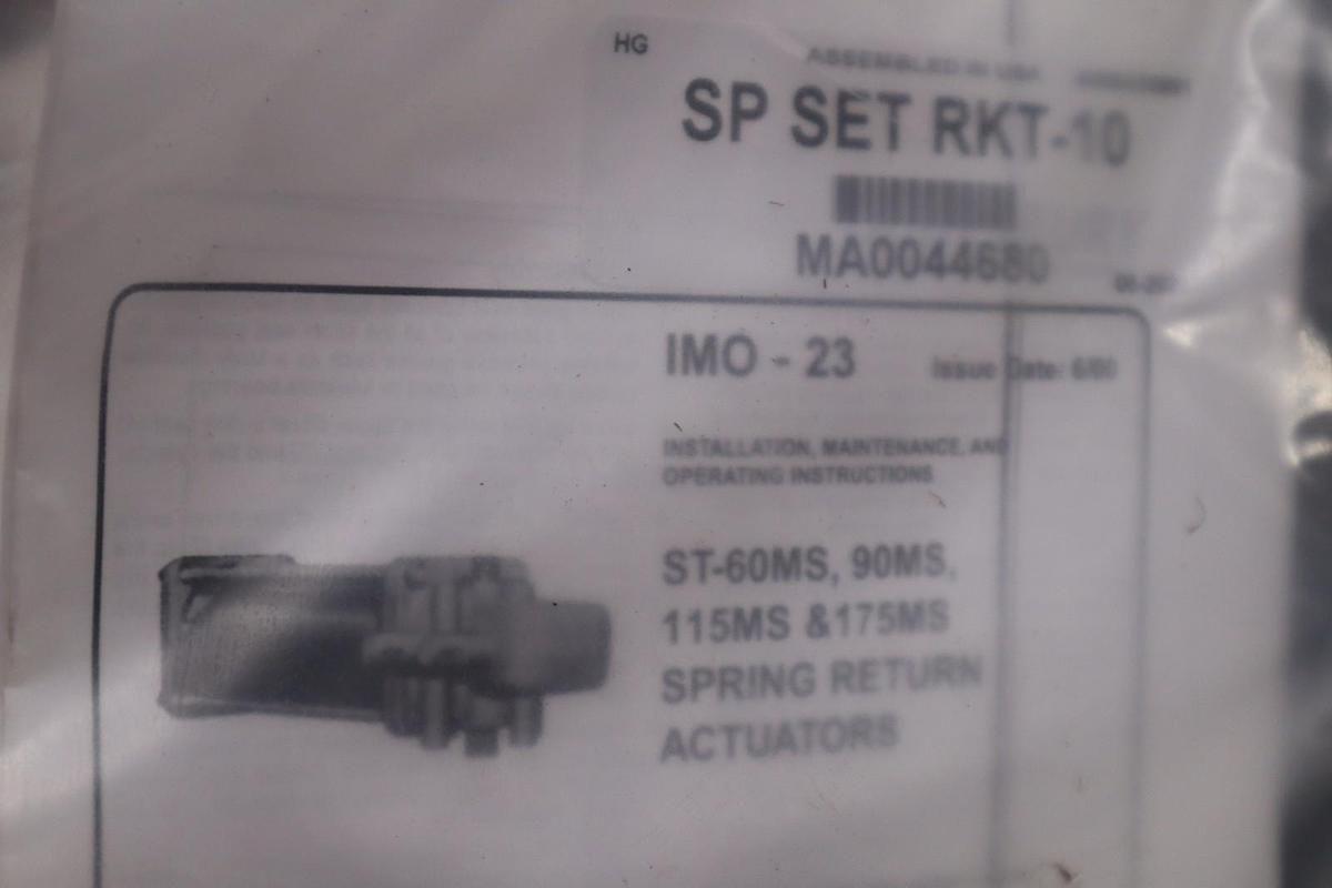 JAMESBURY SP SET RKT-10 STOCK #150A