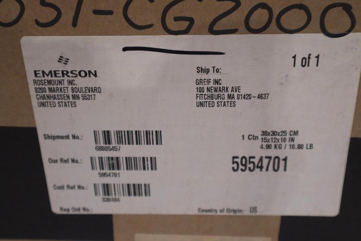 Used Rosemount 3051CG5A53A1AB4 Pressure Transmitter NEW IN BOX STOCK GF-303