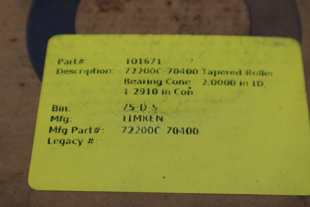 72200C - TIMKEN - 72200C-70400 - STOCK L-205CC