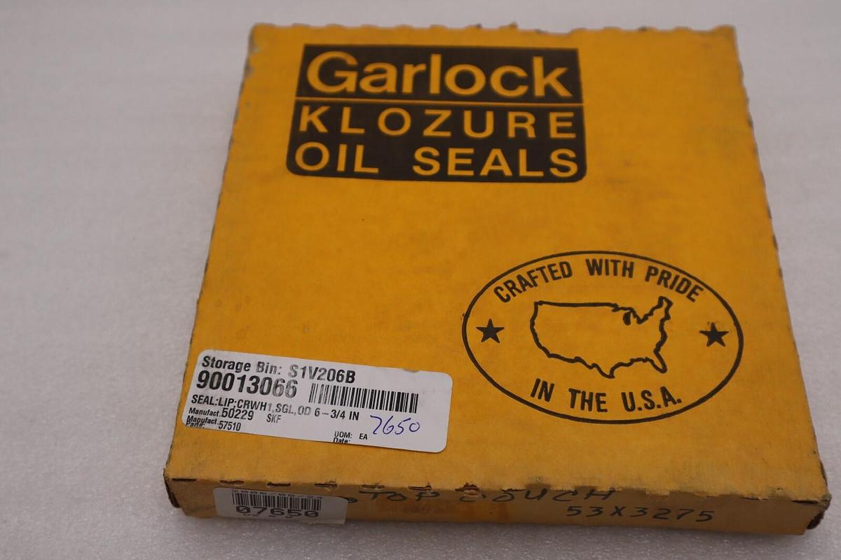 NEW IN BOX GARLOCK KLOZURE 57510 IOL SEALS STOCK 5669A