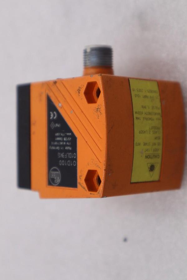 Used IFM 01D100 01DLF3KG Photoelectric Distance Laser Sensor STOCK K-3818