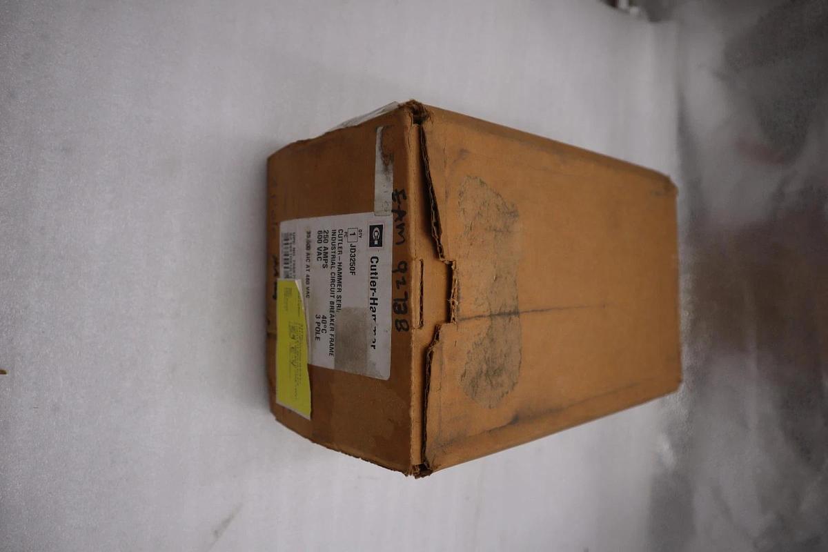 Used Cutler-Hammer JD3250F Circuit Breaker 250A 600V JD 35K STOCK 1419CC