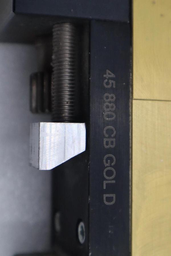 Used Mario Cotta 45 880 CB Gold Pneumatic Shear Knife Holder STOCK S-131-A