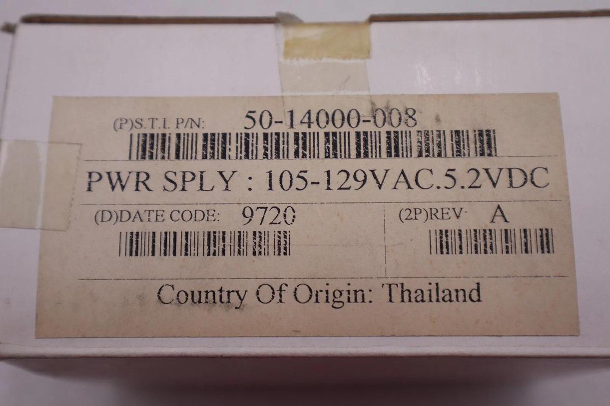 Used 50-14000-008 AC DC Power Supply Adapter Charger Output 5.2V 650mA STOCK K-1823
