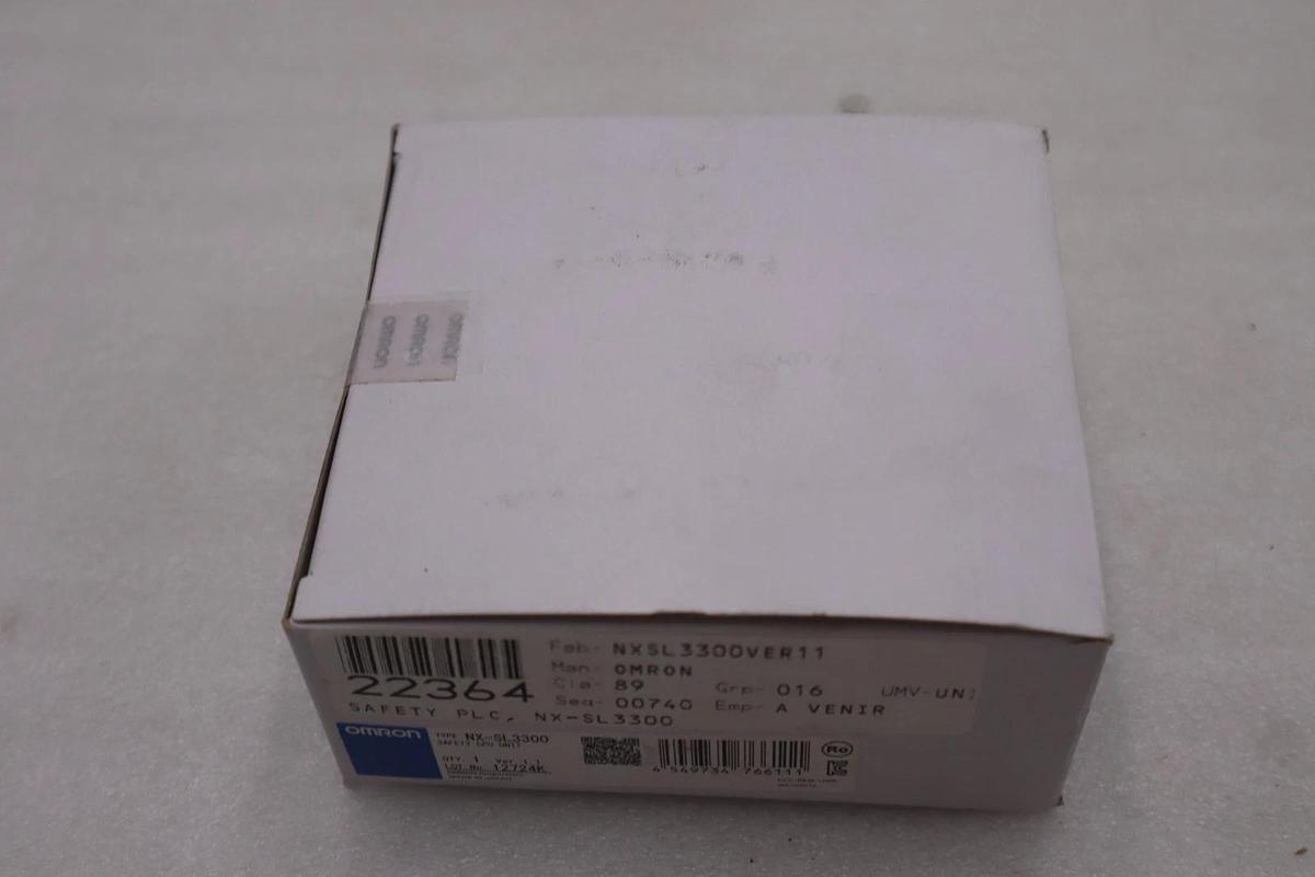 Used Omron NX-SL3300 Safety CPU Unit Programmable Logic Controller Module - #GF566A