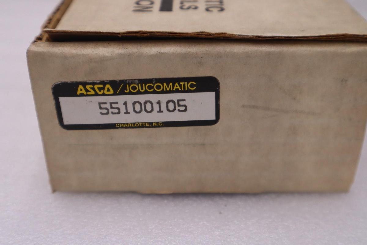 Used ASCO 55100105 / 55100105AC110V/50/60HZ NEW IN BOX STOCK G-126B
