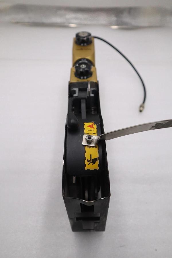 Used Mario Cotta 45 880 CB Gold Pneumatic Shear Knife Holder STOCK S-131-A