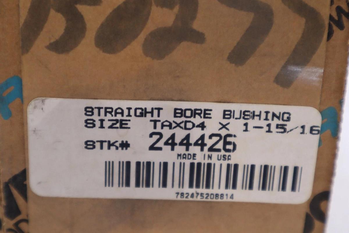 RELIENCE ELECTRIC 244426 STRAIGHT BORE BUSHING STOCK #2125-C