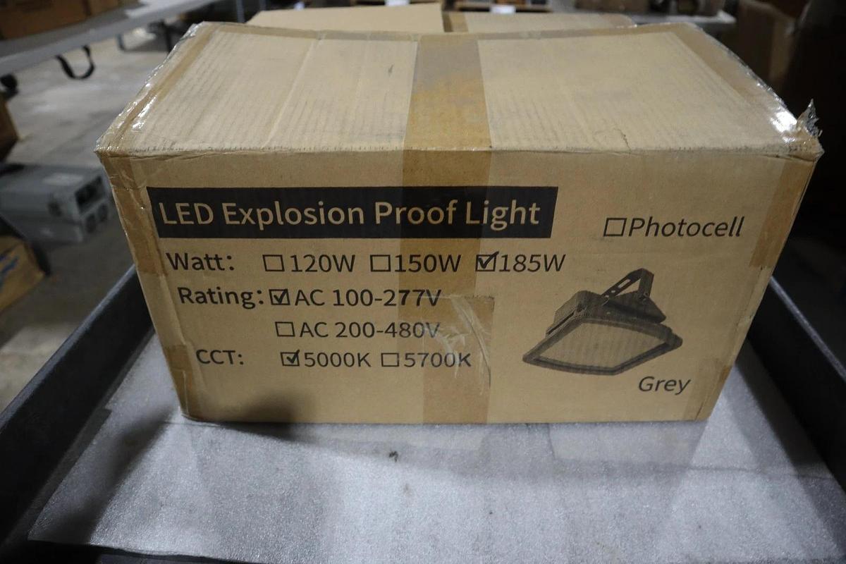 Used LLWINC CES-200W-120V-50K Flood Light Explosion Proof - NEW IN BOX - STOCK 1701CC
