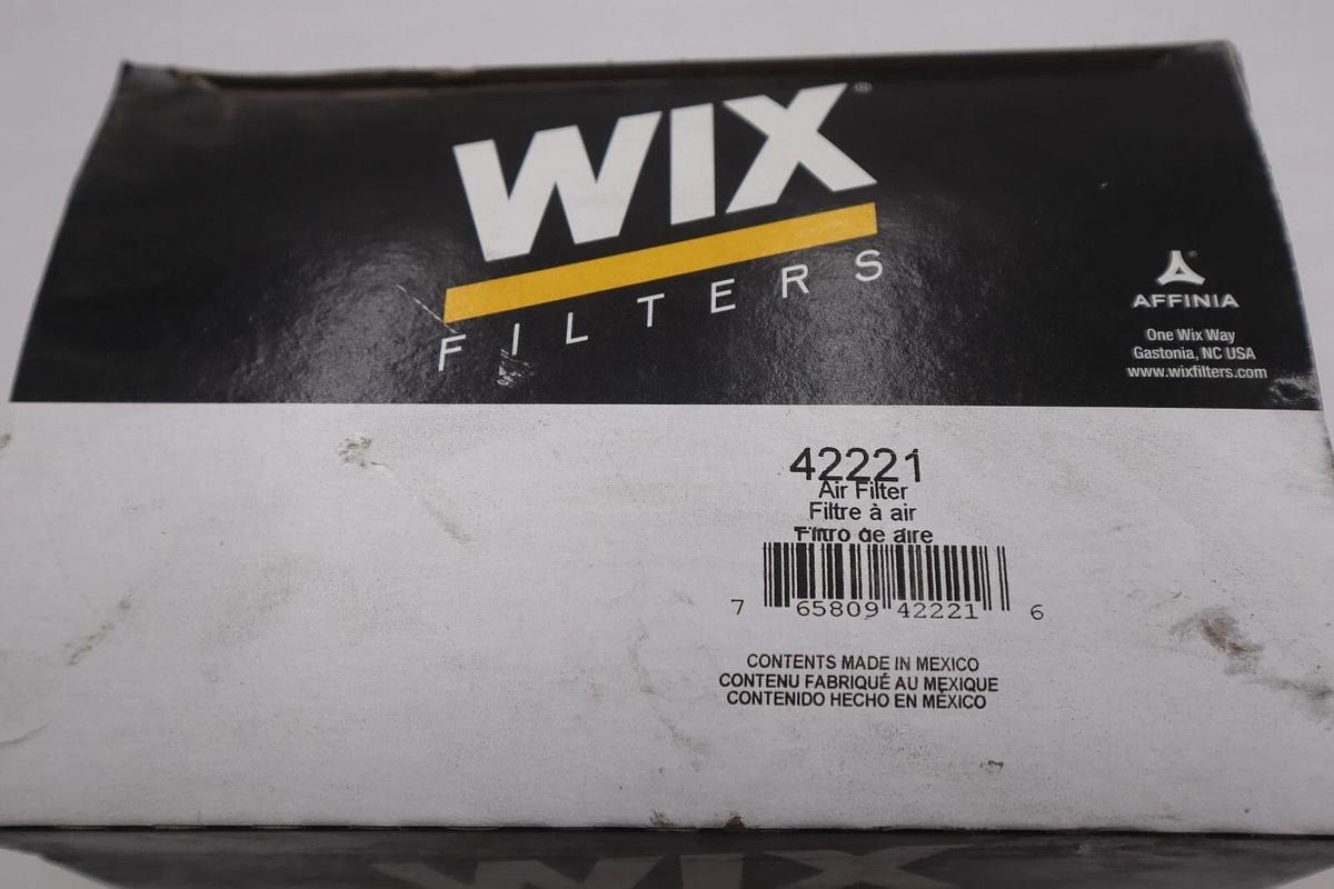WIX FILTERS 42221 AIR FILTER STOCK #4674