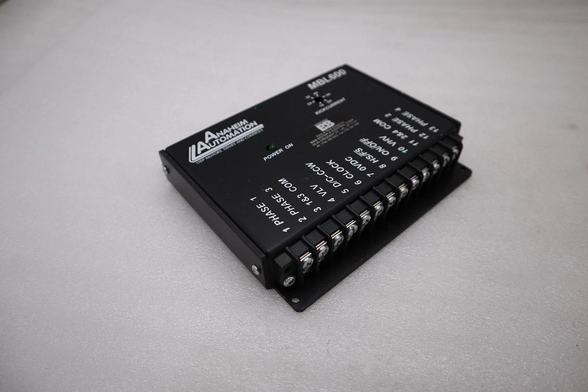 Used ANAHEIM AUTOMATION MBL600 STEP DRIVER NEW UNIT STOCK H1118A