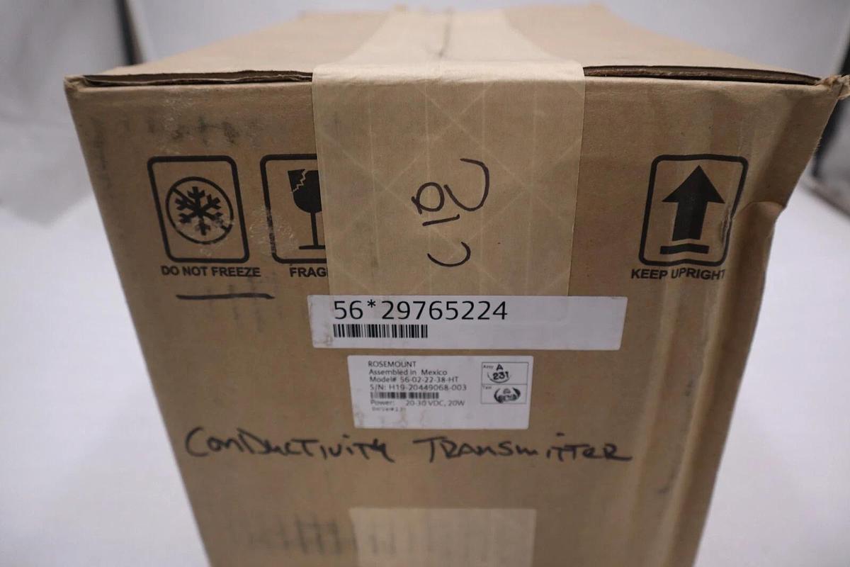 Used NEW EMERSON 56-02-22-38-HT S/N H19-20449068-003 20-30VDC 20W STOCK 5896