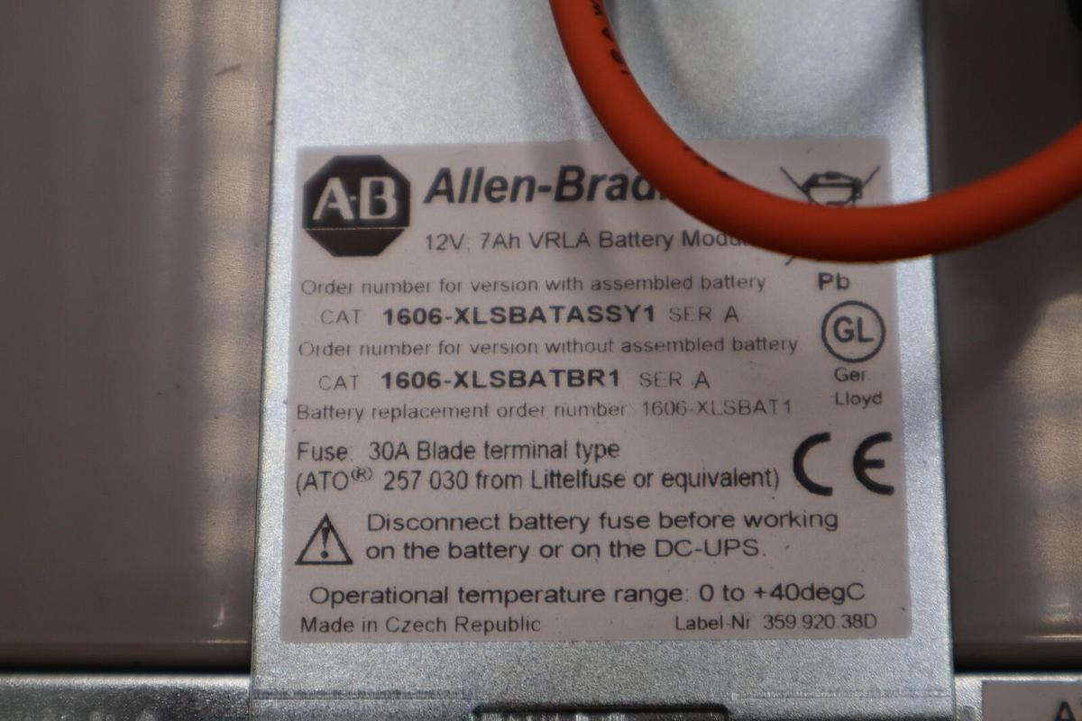 NEW Allen Bradley 1606-XLSBATASSY1 Bulletin 1606 Battery Module STOCK H849