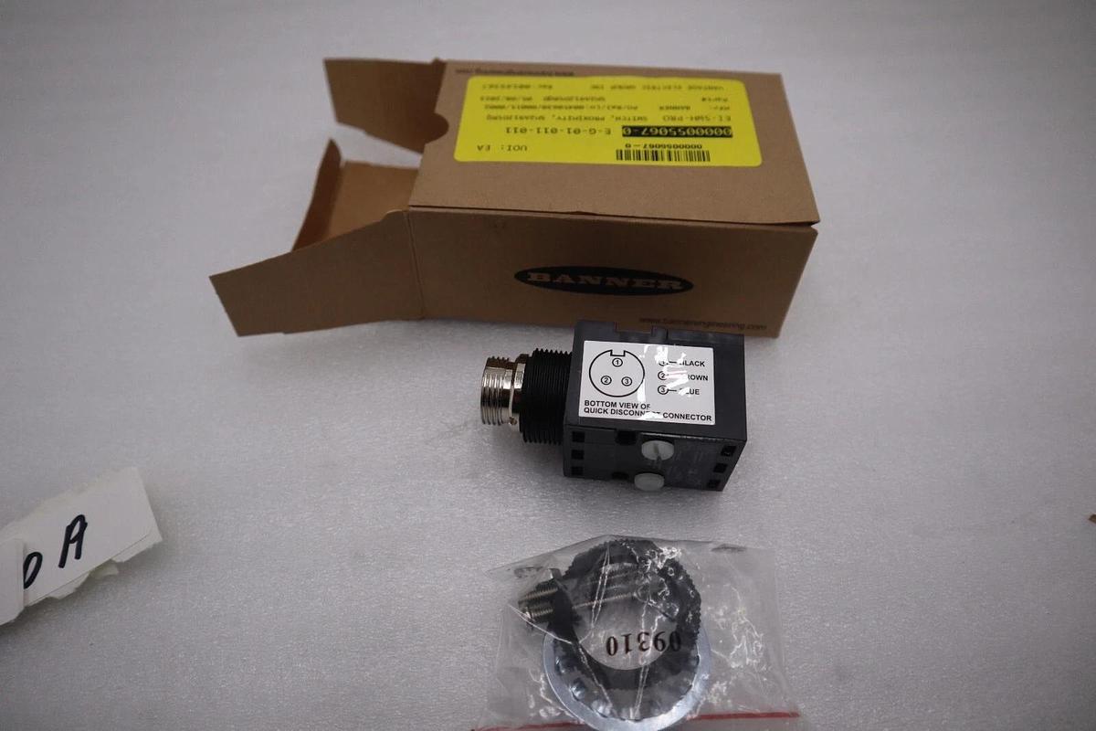 NEW OPEN BOX BANNER ENGINEERING SM2A912DSRQD VALU-BEAM STOCK G668A