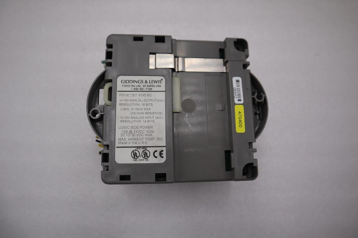 Used Giddings & Lewis M.1301.4145 R0 OUTPUT INPUT PLC MODULE STOCK 5151A