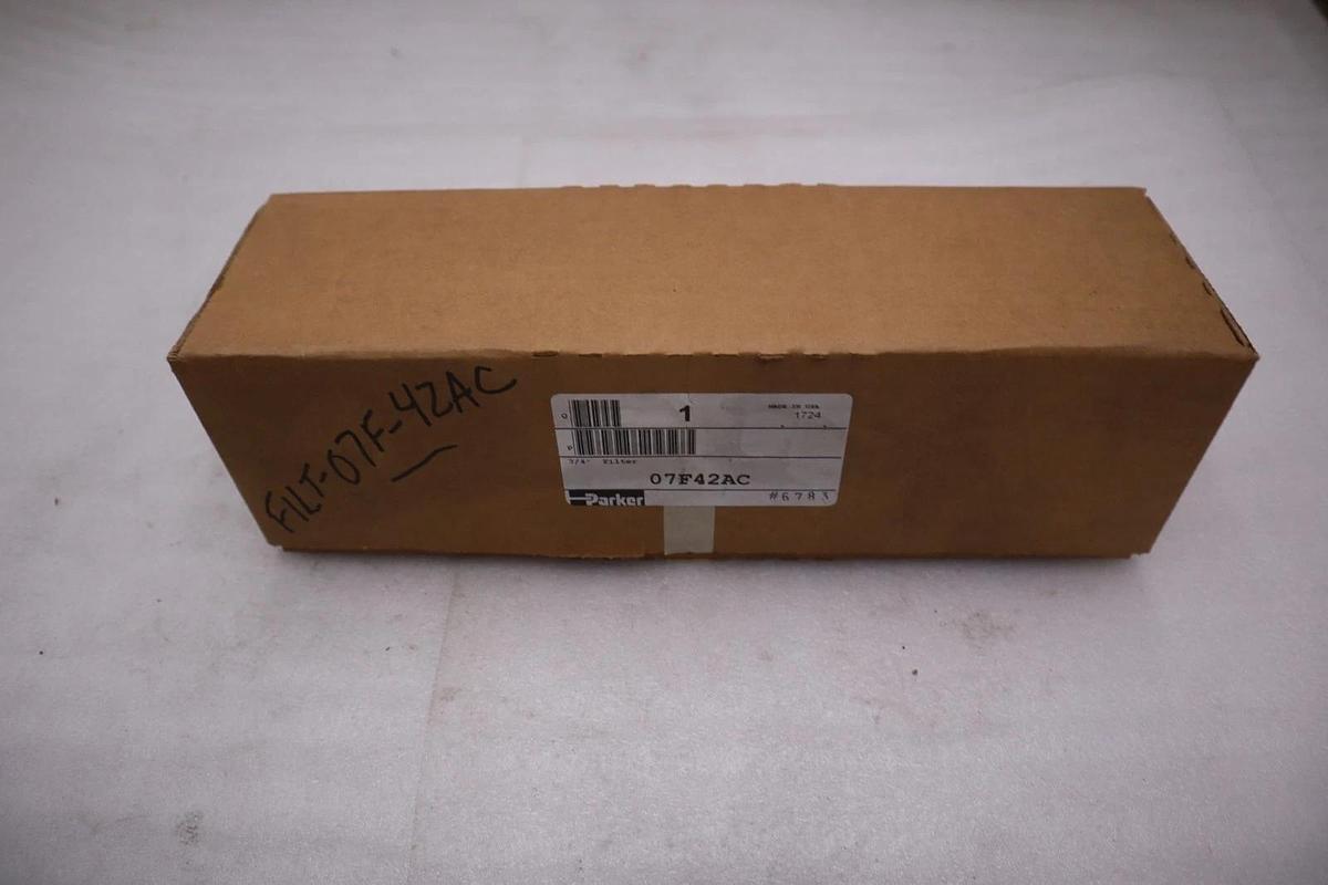 NEW OPEN BOX PARKER 07F42AC PNEUMATIC FILTER HOUSING STK GF202A