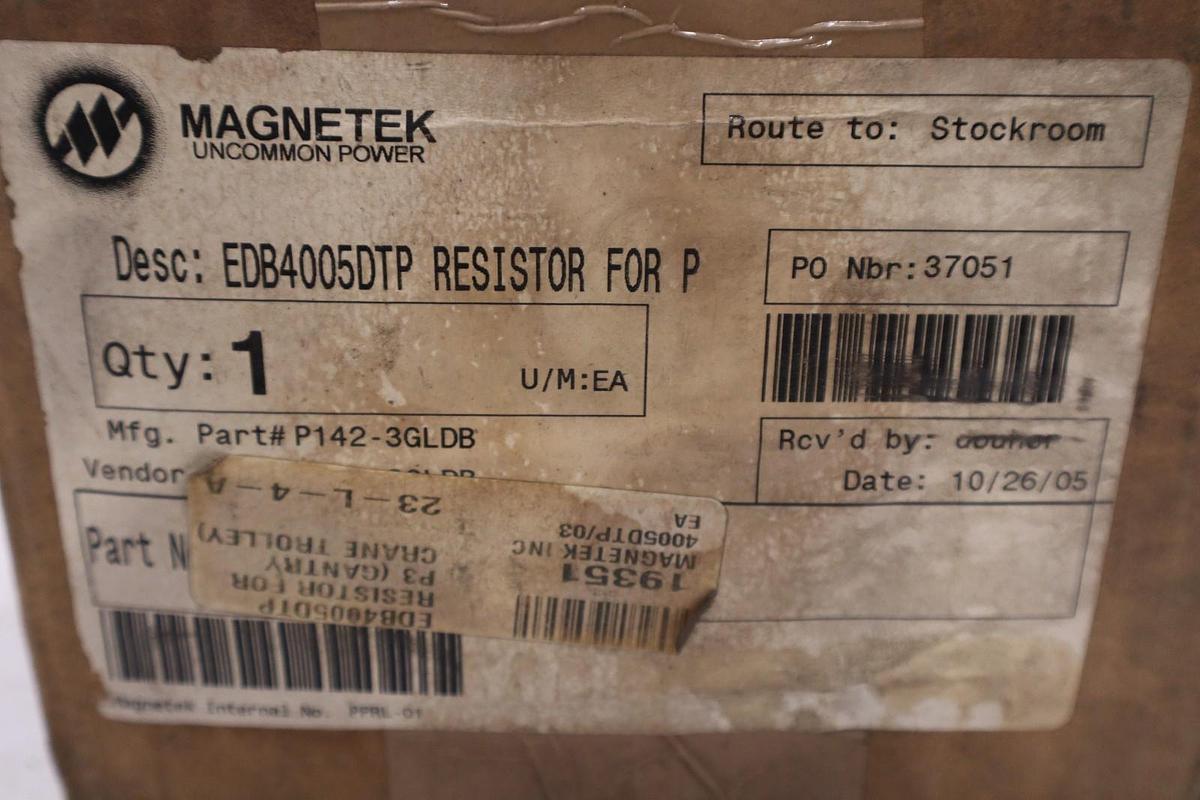 MAGNETEK EDB4005DTP Dynamic Braking RESISTOR - NEW - STOCK GF252