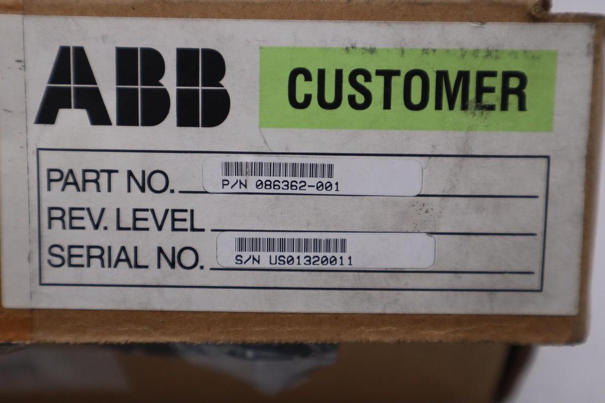 Used NEW OPEN BOX ABB EC24V 086362-001 POWER PANEL BOARD STK GF202