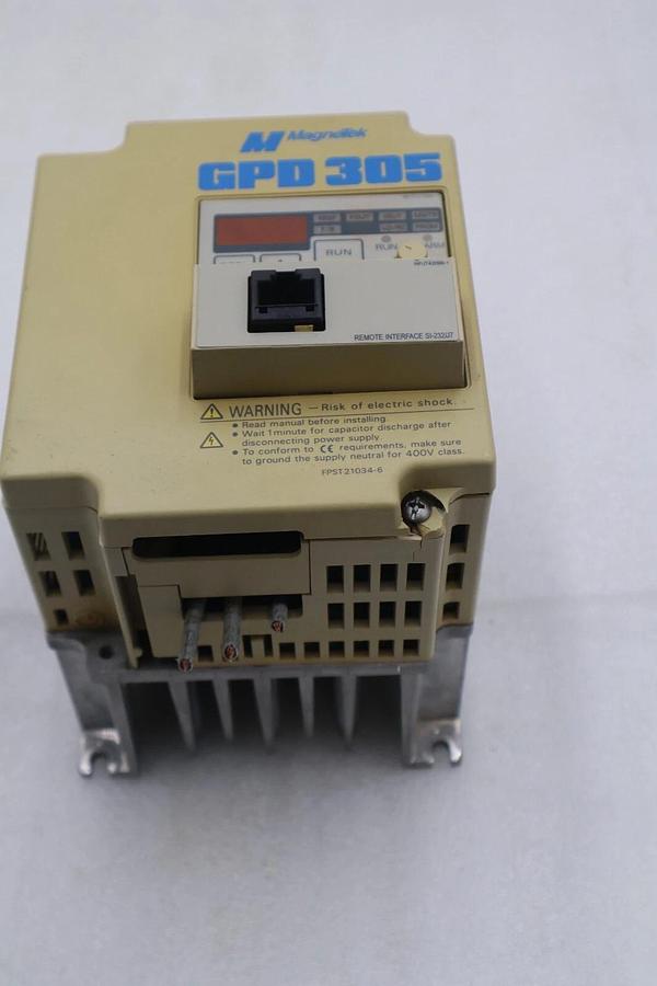 Used MAGNETEK JDB003 AC DRIVE GPD 305 STOCK #L-765