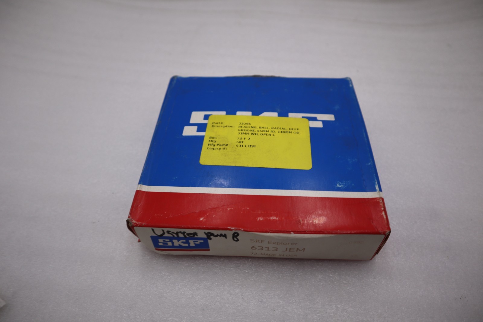 NEW SKF 6313-JEM/ 6313 JEM DEEP GROOVE BALL BEARING - STOCK 2936CC