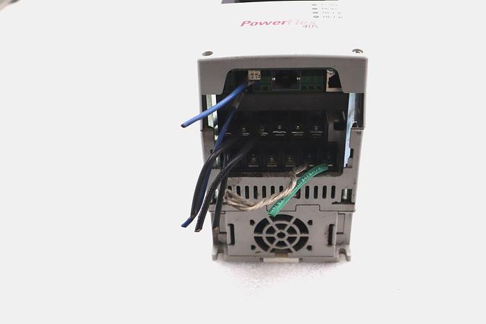Used ALLEN BRADLEY POWERFLEX40 22BD6P0N104 SER A 3HP 480V STOCK #2094