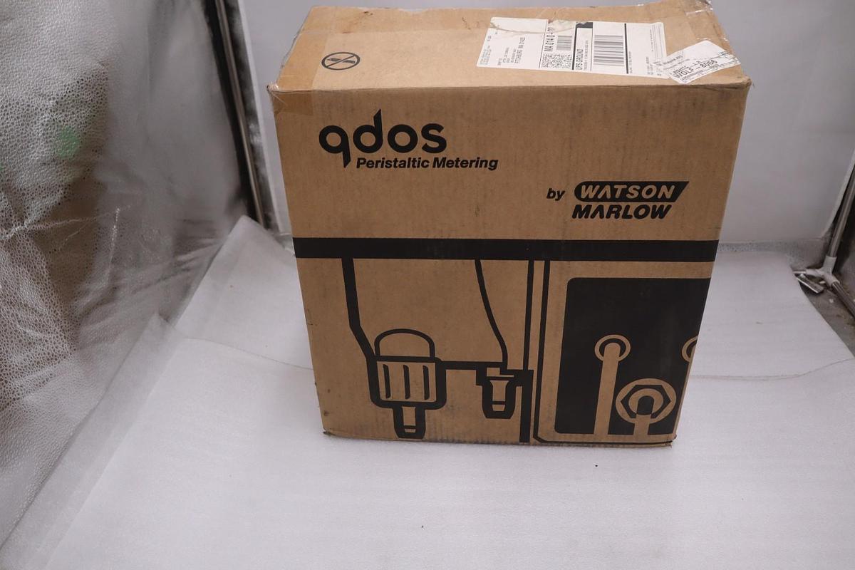 Used WATSON MARLOW 0M0.324L.GLA Qdos 60 - Metering Peristaltic Pump NEW IN BOX #GF468