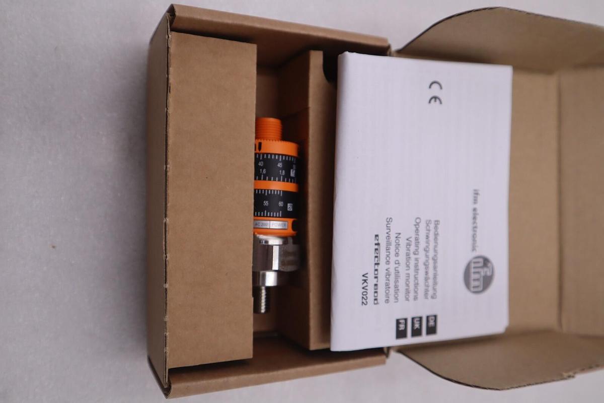Used NEW OPEN BOX IFM Vibration Sensor VKV022 STOCK G466A