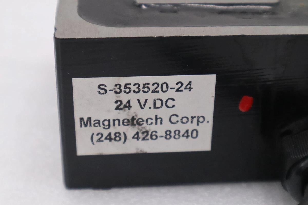 NEW OPEN BOX MAGNETECH CORP S-353520-24 ELECTROMAGNET HOLDING STK H395A