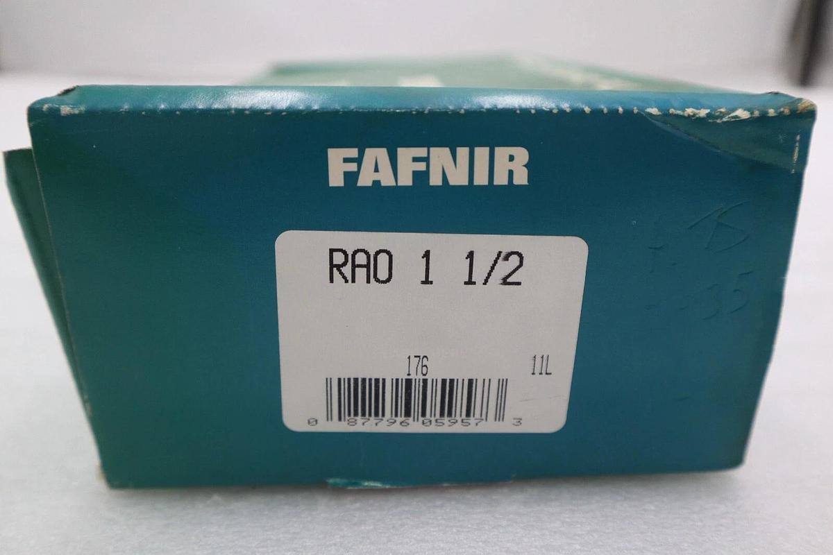 NEW OPEN BOX Fafnir RAO1 1/2 Pillow Block Bearing 2 Bolt Base 1-1/2” Bore 2030-A
