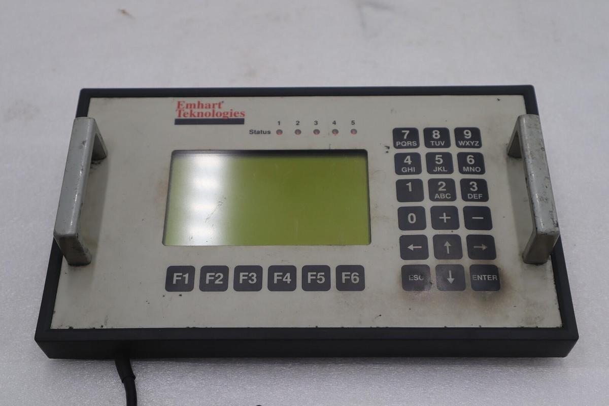 Used Emhart Z-010-012 / Z010-012 Teach Pendant Stock 3554