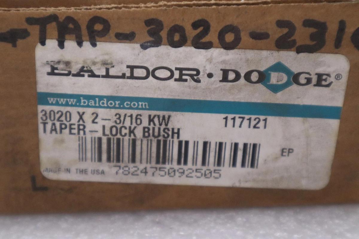 Used DODGE BALDOR TAPER LOCK BUSH 117121 STOCK #B-3048