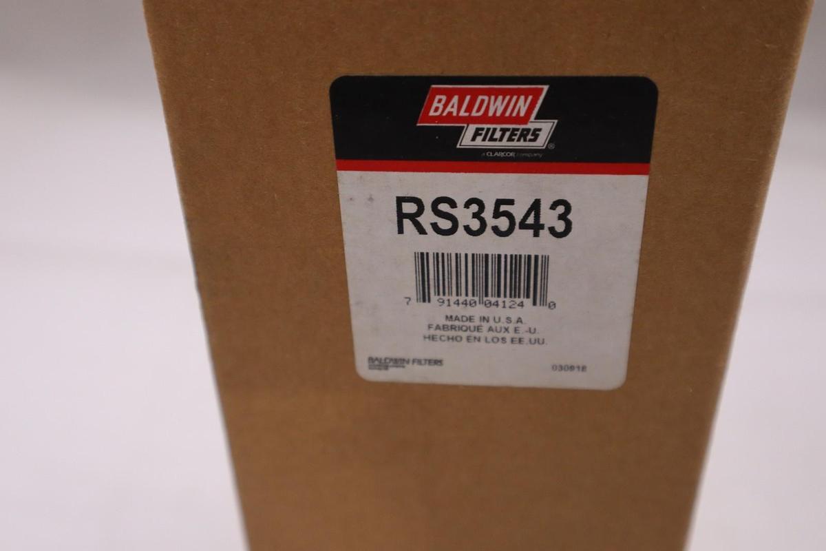 Used LOT OF 2 -- NEW OPEN BOX Baldwin RS3543 Air Filter STK GF1152