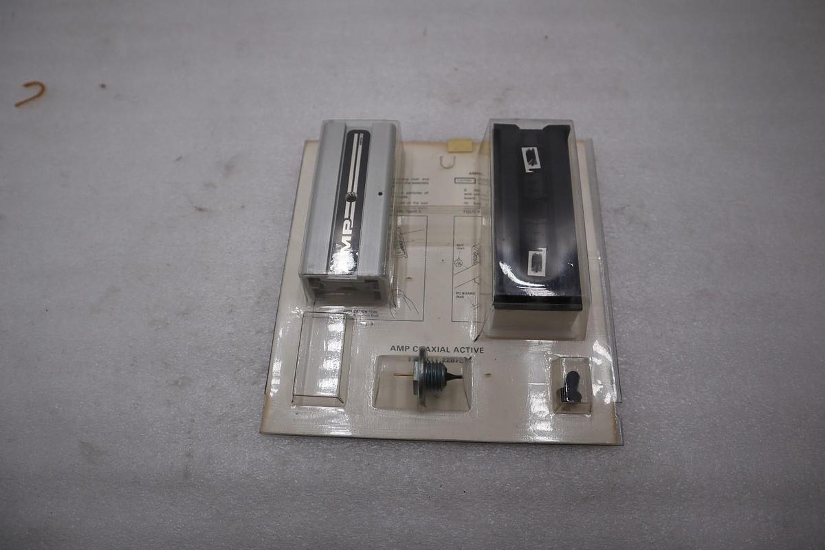 LOT OF 2 - AMP 228752 Coaxial Tap Kits - STOCK 864B